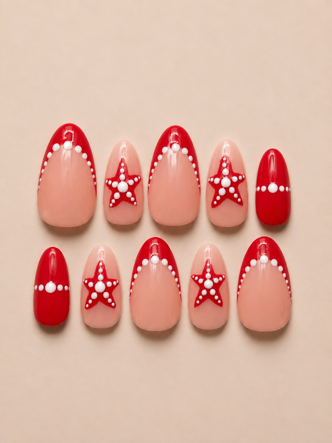 Red Star Charms