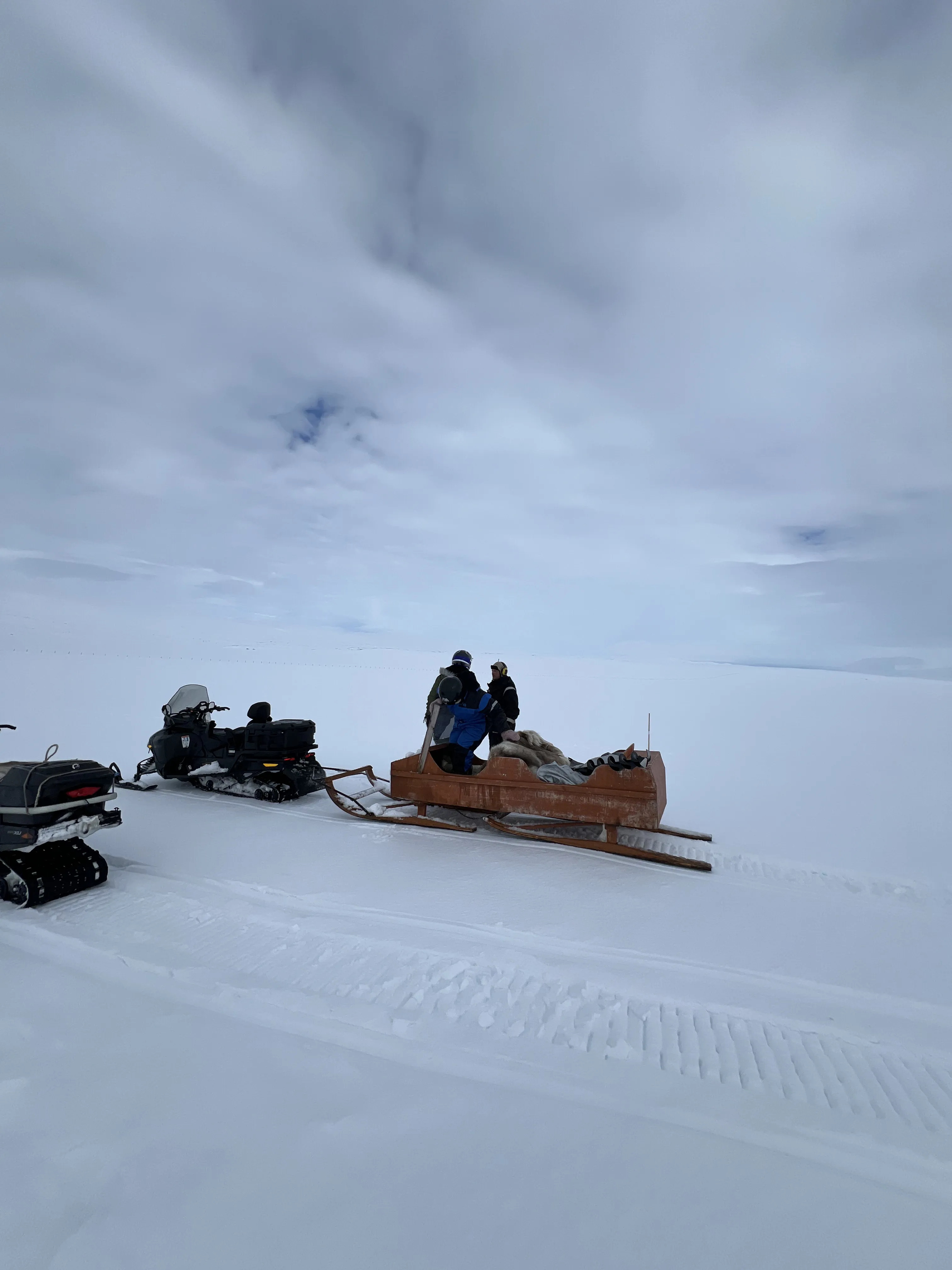 Snowmobile transport