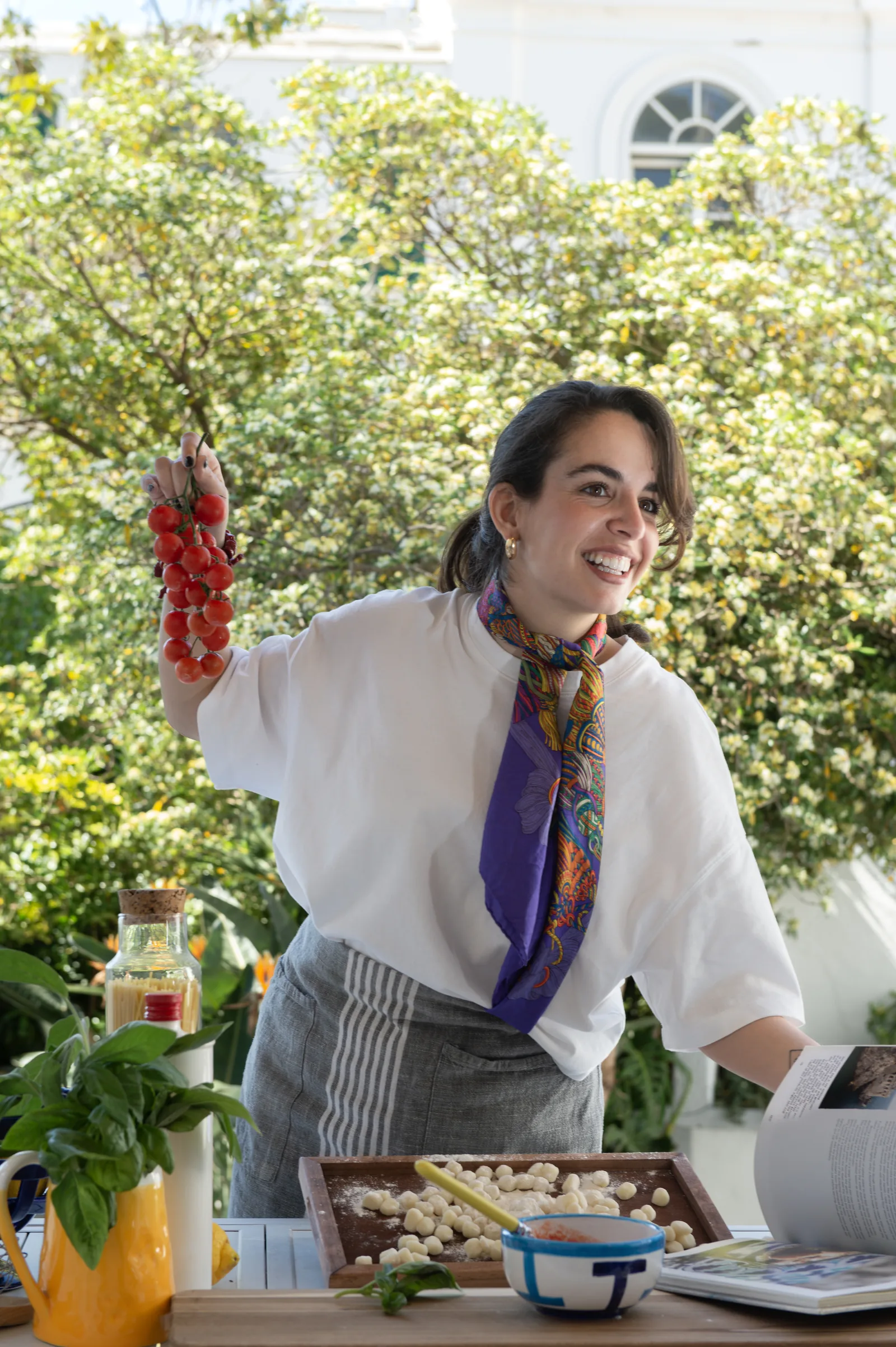 Private cooking class at Villa Michela