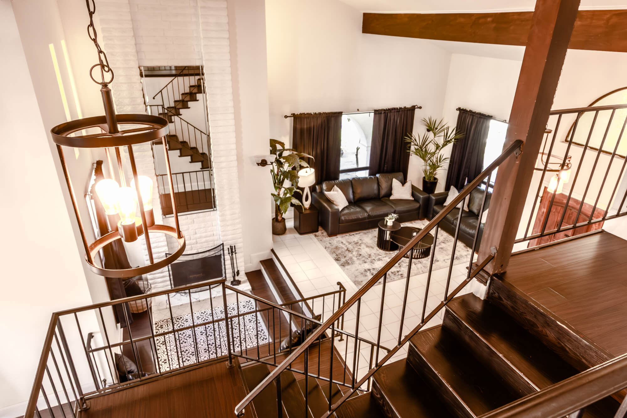 Living Room & Stairs