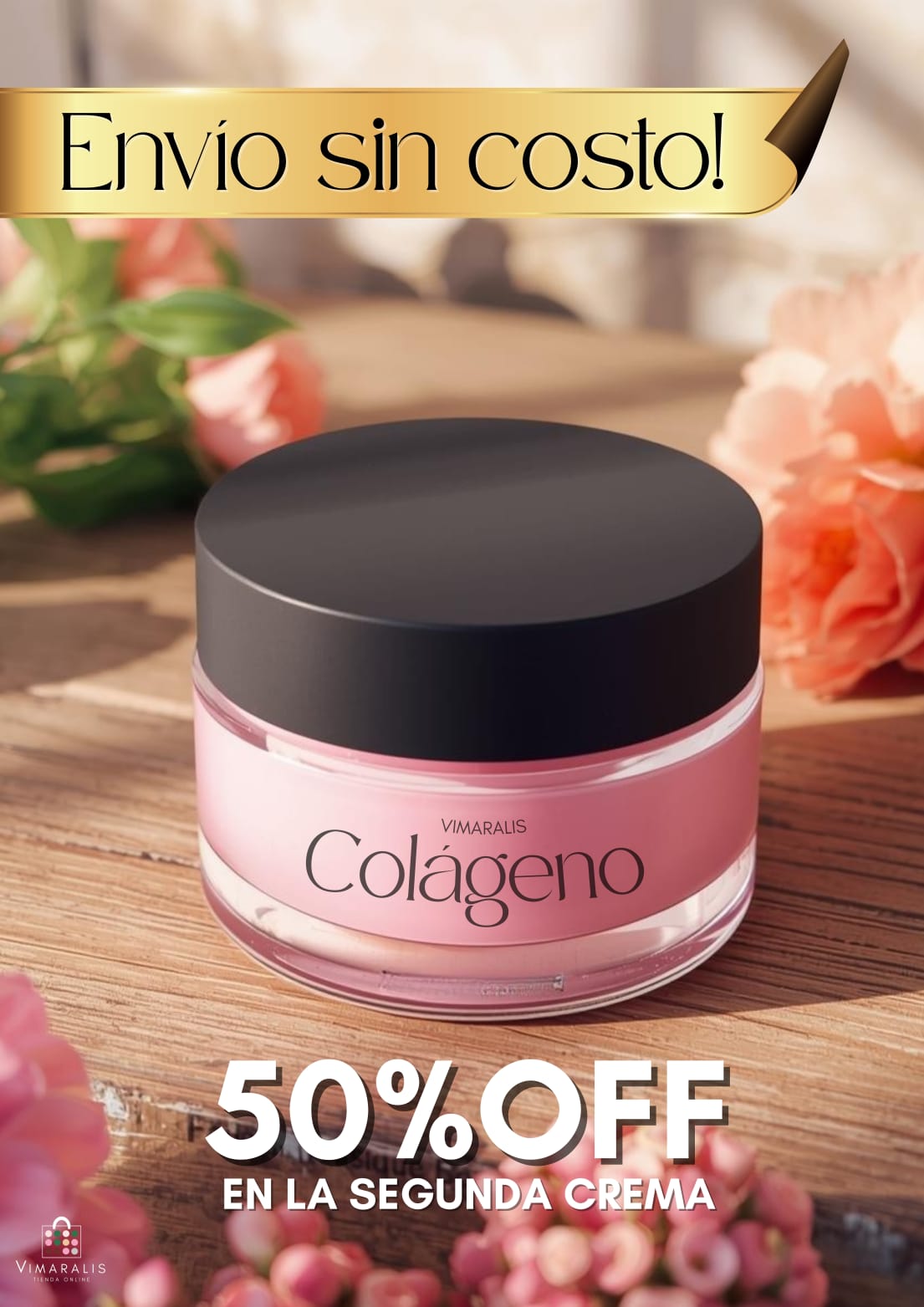 Crema Facial Colágeno + Niacinamida — Vimaralis