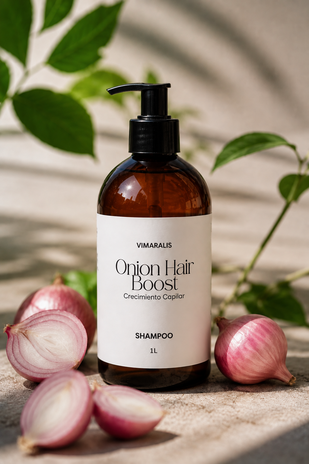 Shampoo Crecimiento Capilar Cebolla 1L — Vimaralis