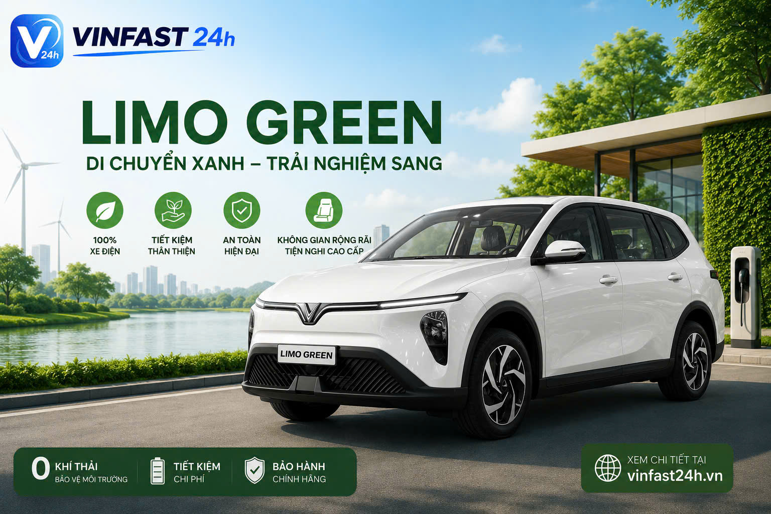 Vinfast Limo Green 1
