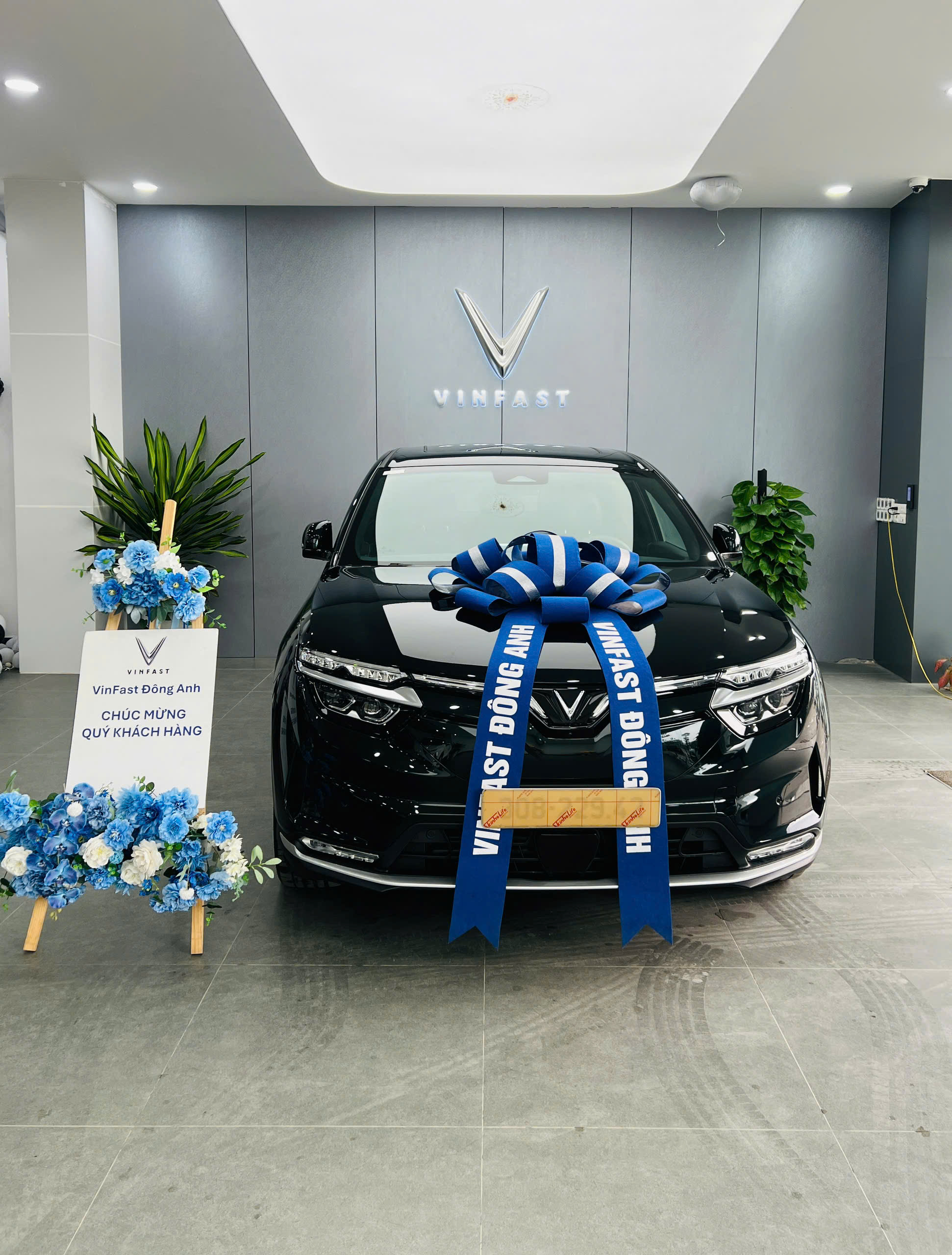 Khách hàng mua xe tại VinFast 1