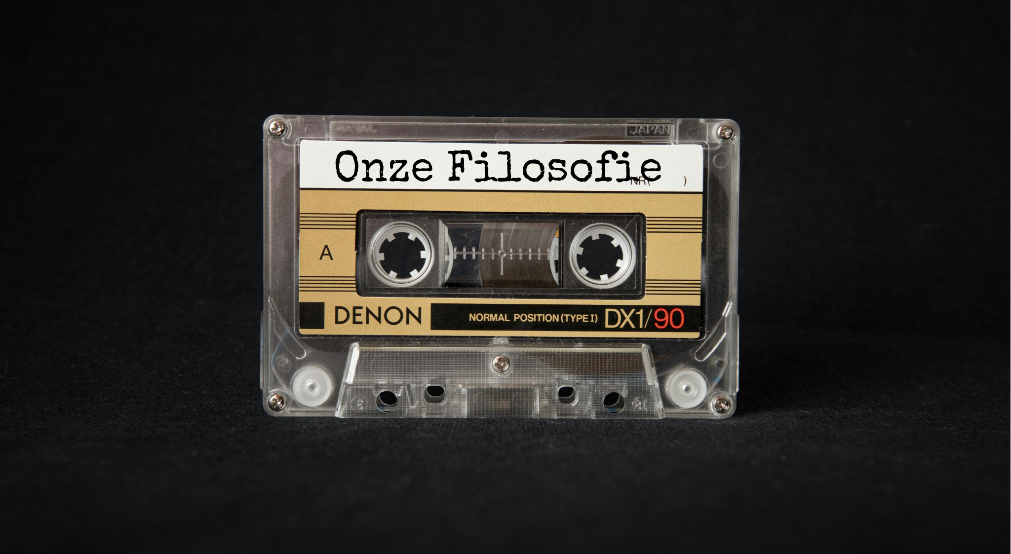 Close up van vintage audioapparatuur