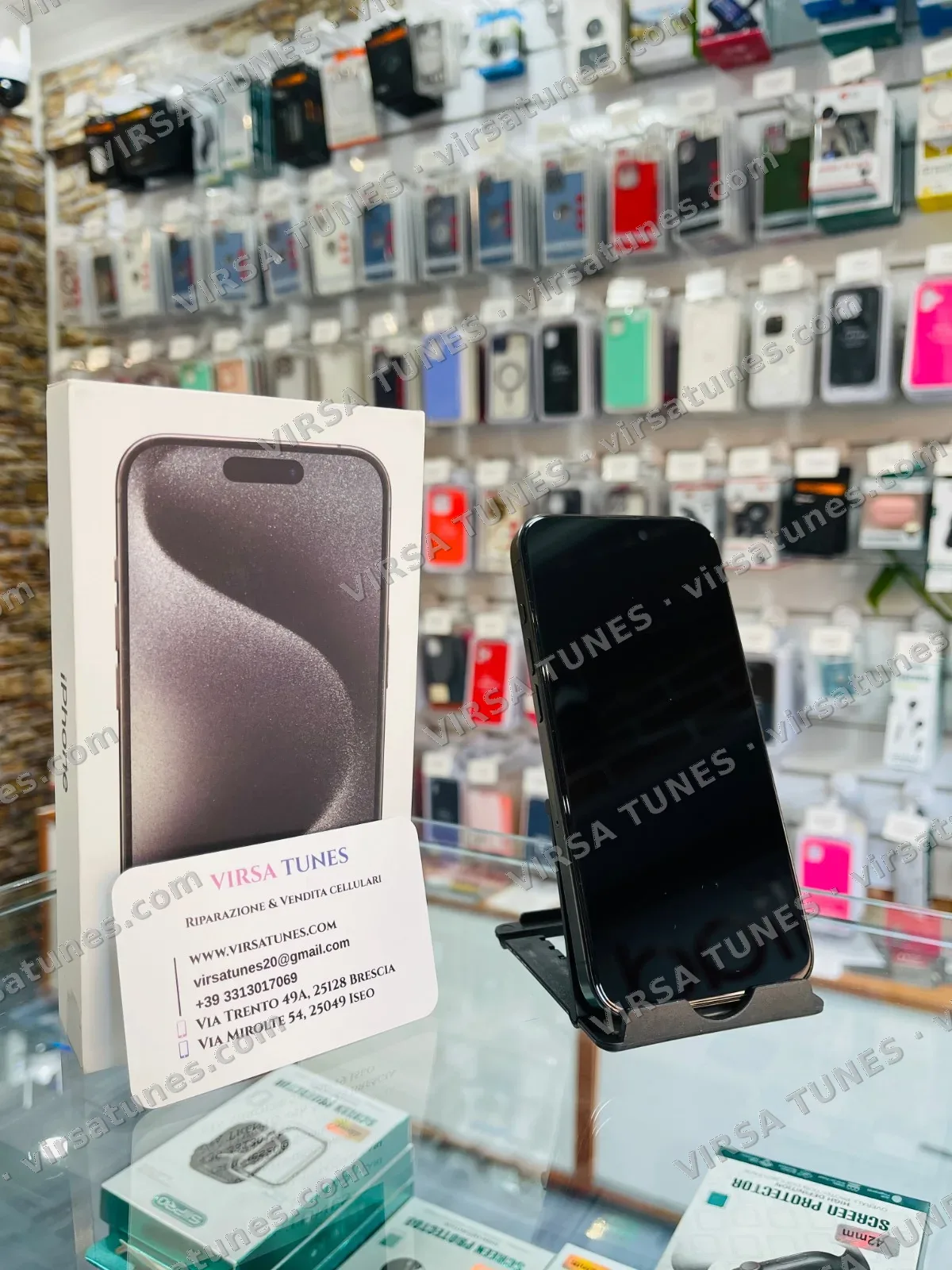 iPhone 15 Pro 256GB Titanio nero