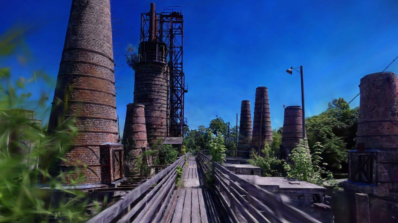 Ruin, an interactive 3D Gaussian Splat by Lucas