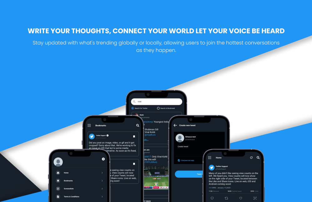 Global Social Media App