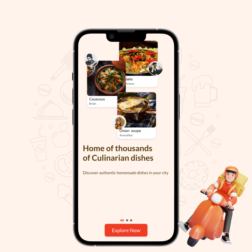 Online Food Delivery App screenshot 2