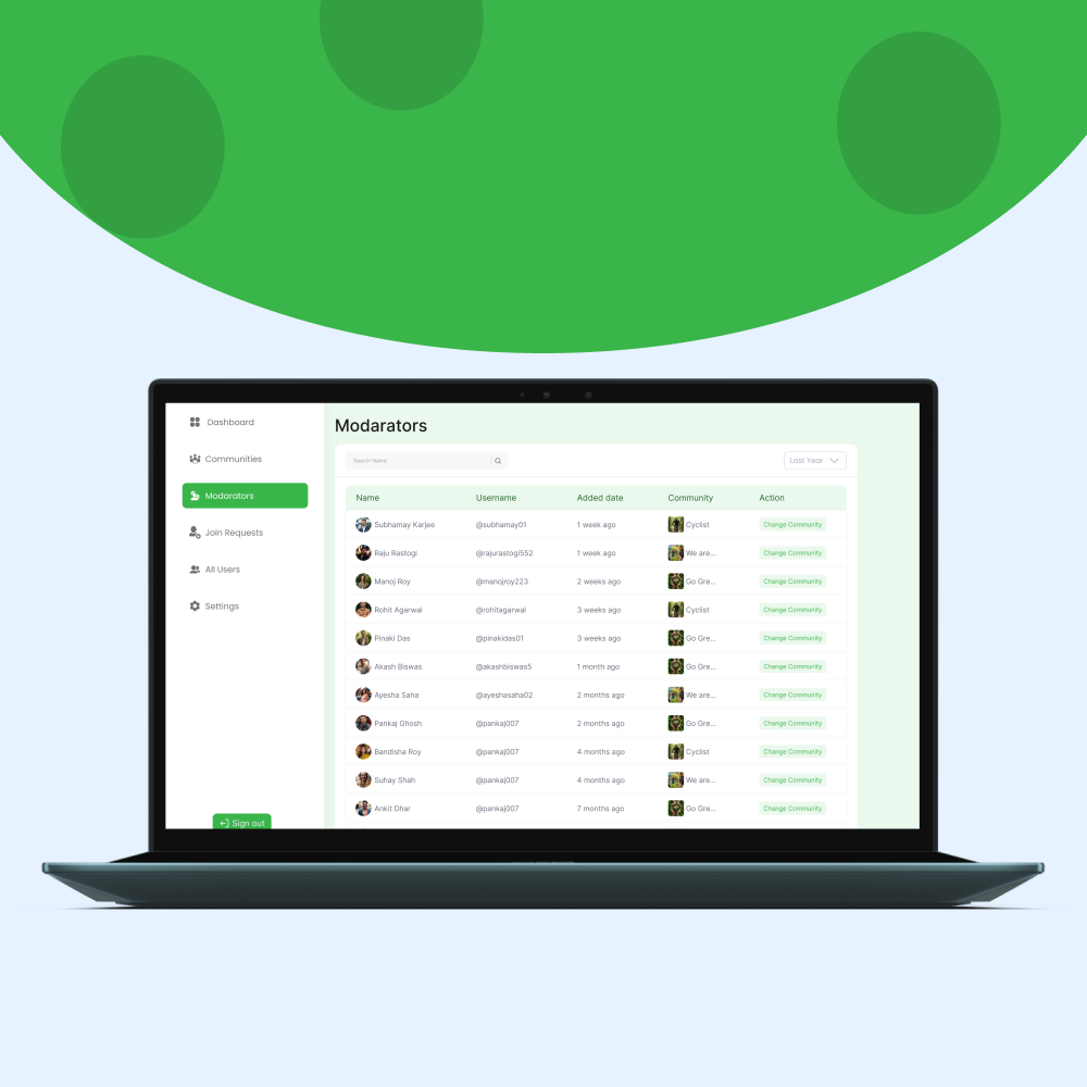 Plant Community Admin App screenshot 3