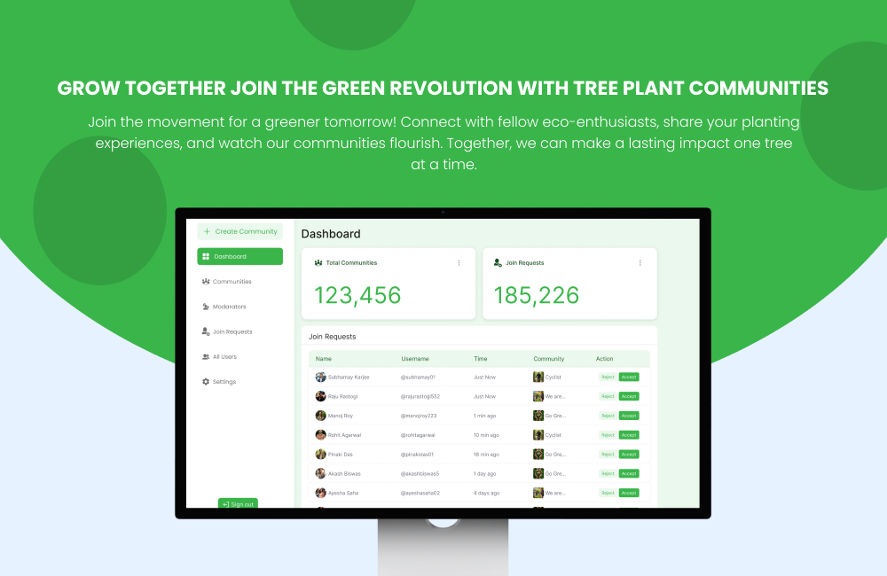 Plant Community Admin App