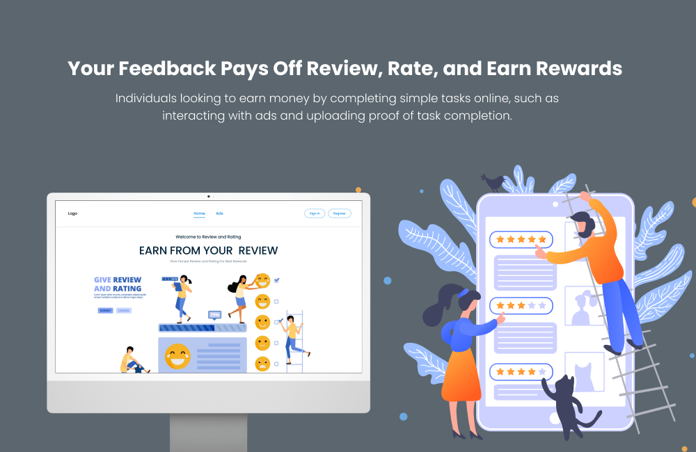 Review & Earn Mobile App