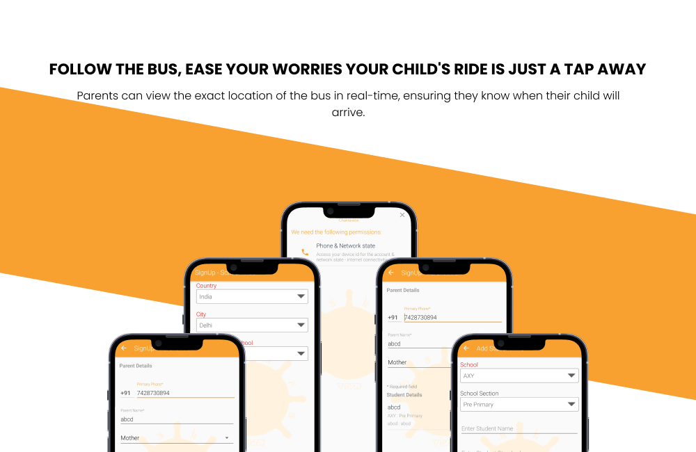 School Bus Tracker App