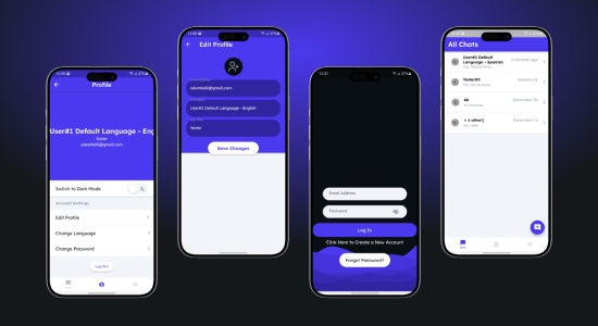 Chatting App description