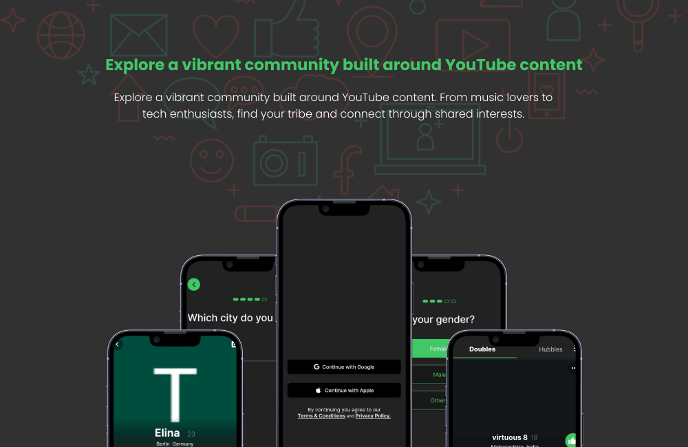 Youtube Based Social Discovery App