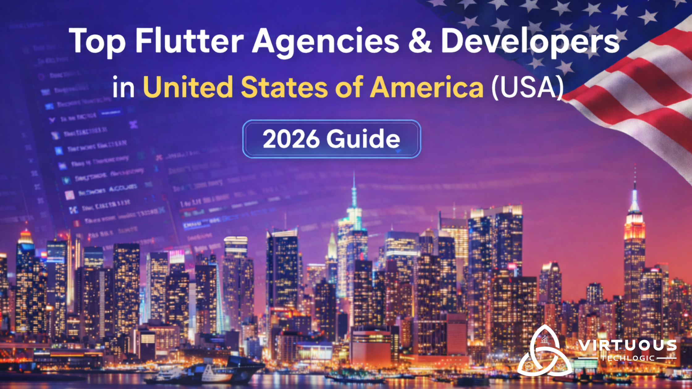 Top Flutter Agencies & Developers in/for United States of America (USA) (2026 Guide)