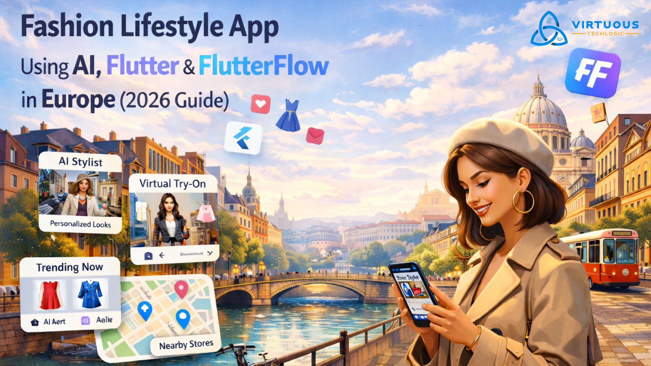 Fashion Lifestyle App Using AI, Flutter and Flutterflow in/for Europe (2026 Guide)