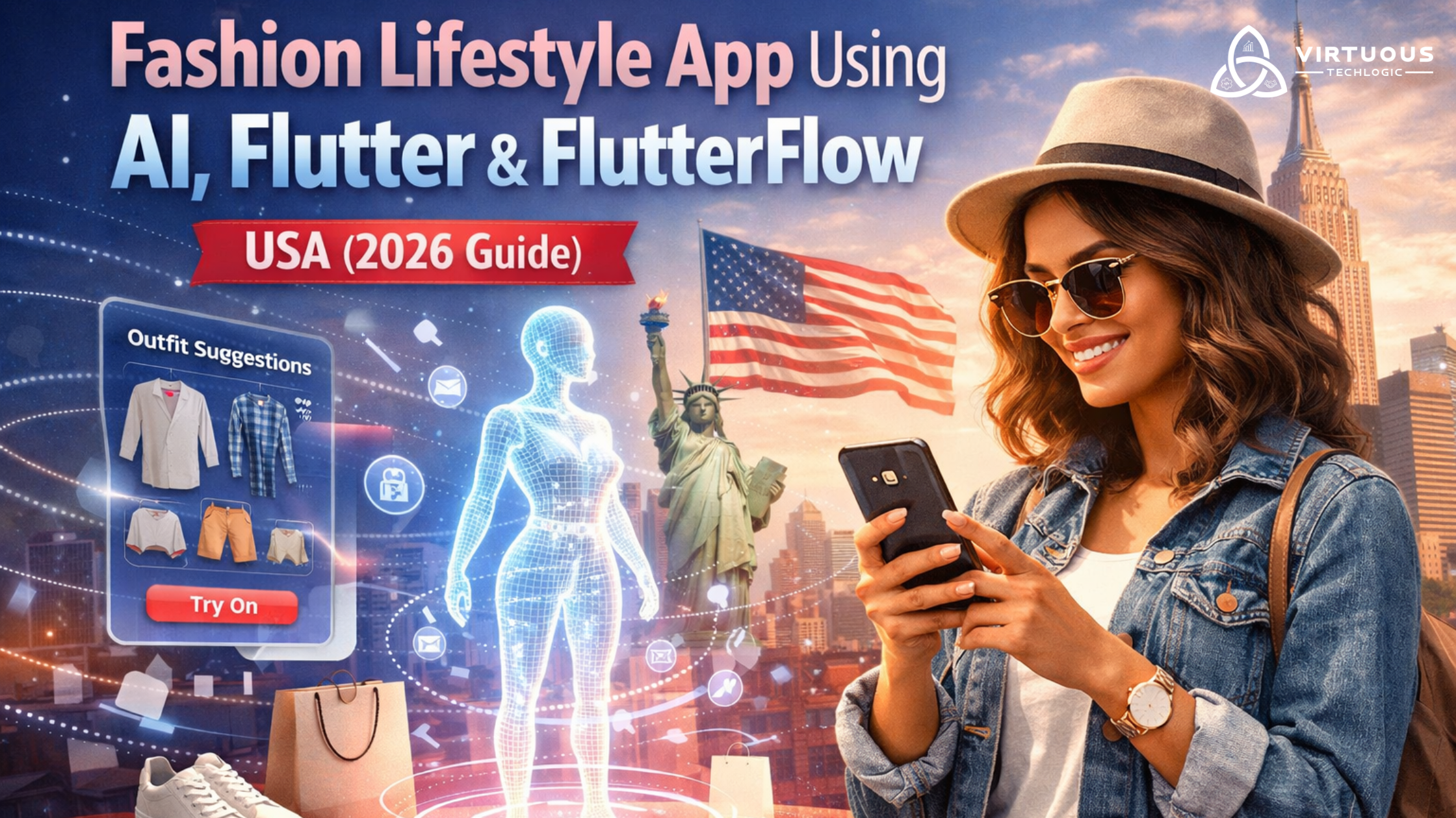 Fashion Lifestyle App Using AI, Flutter and Flutterflow in/for United States of America (USA) – 2026 Guide