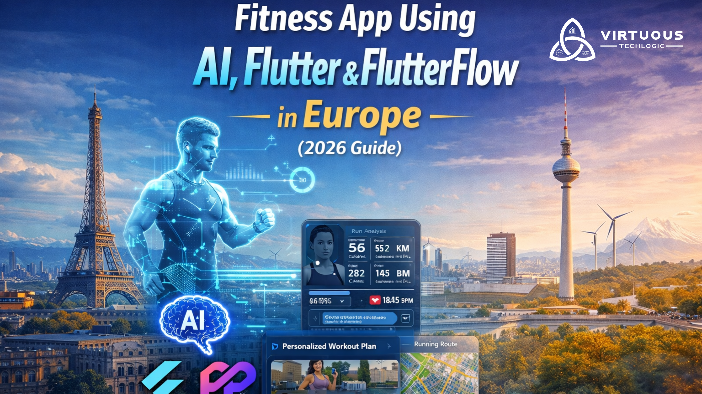 Fitness App Using AI, Flutter, and FlutterFlow in/for Europe (2026 Guide)