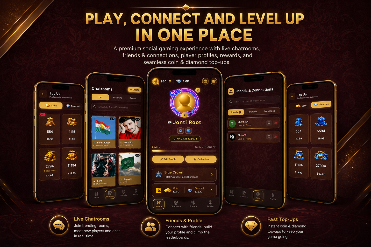 Social Gaming App