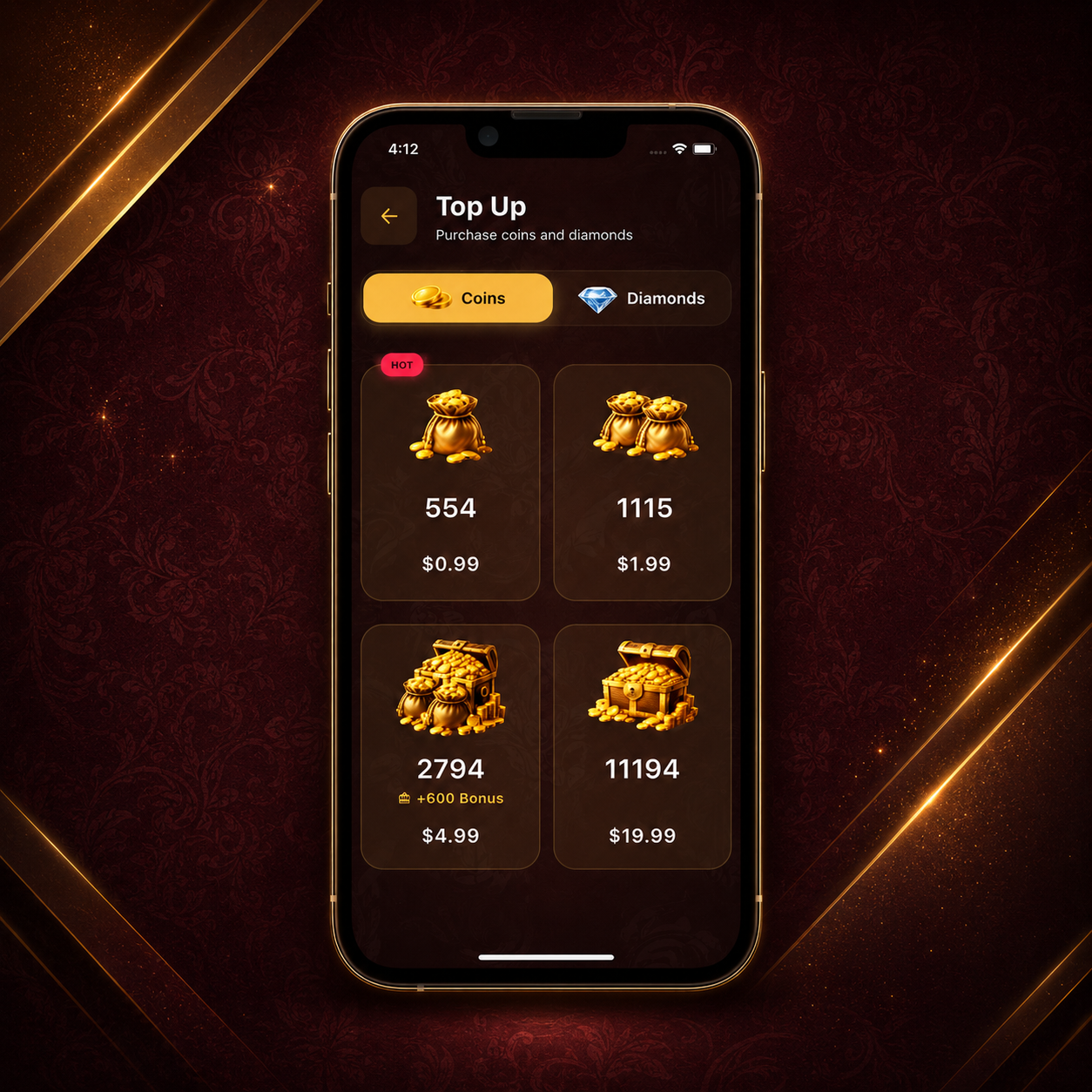 Social Gaming App screenshot 4