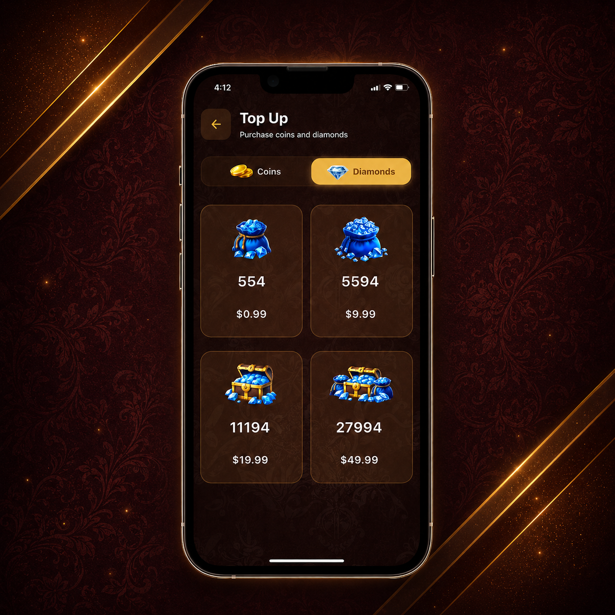Social Gaming App screenshot 3