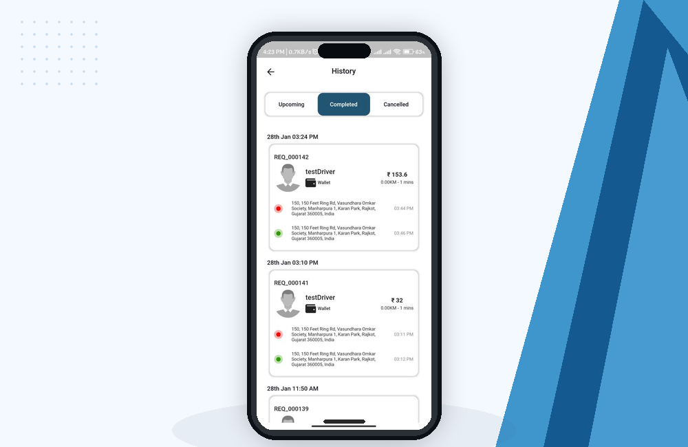 Cab Booking App screenshot 3