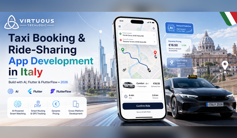 Taxi Booking & Ride Sharing App Using AI, Flutter, and FlutterFlow in/for Italy (2026 Guide)