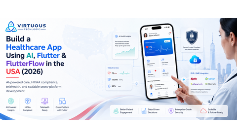 Healthcare App Using AI, Flutter, and FlutterFlow in/for the United States of America (2026 Guide)