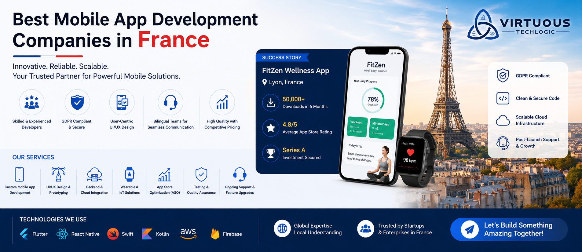 Top Mobile App Agencies & Developers in/for France (2026 Guide)