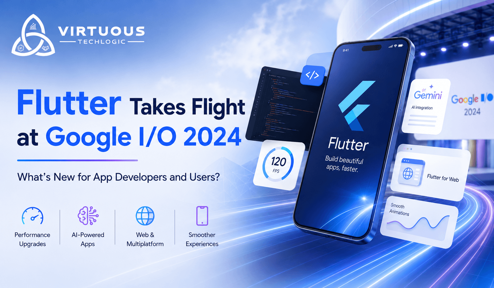 Google I/O 2024 Unveils Flutter's New Features and Enhancements