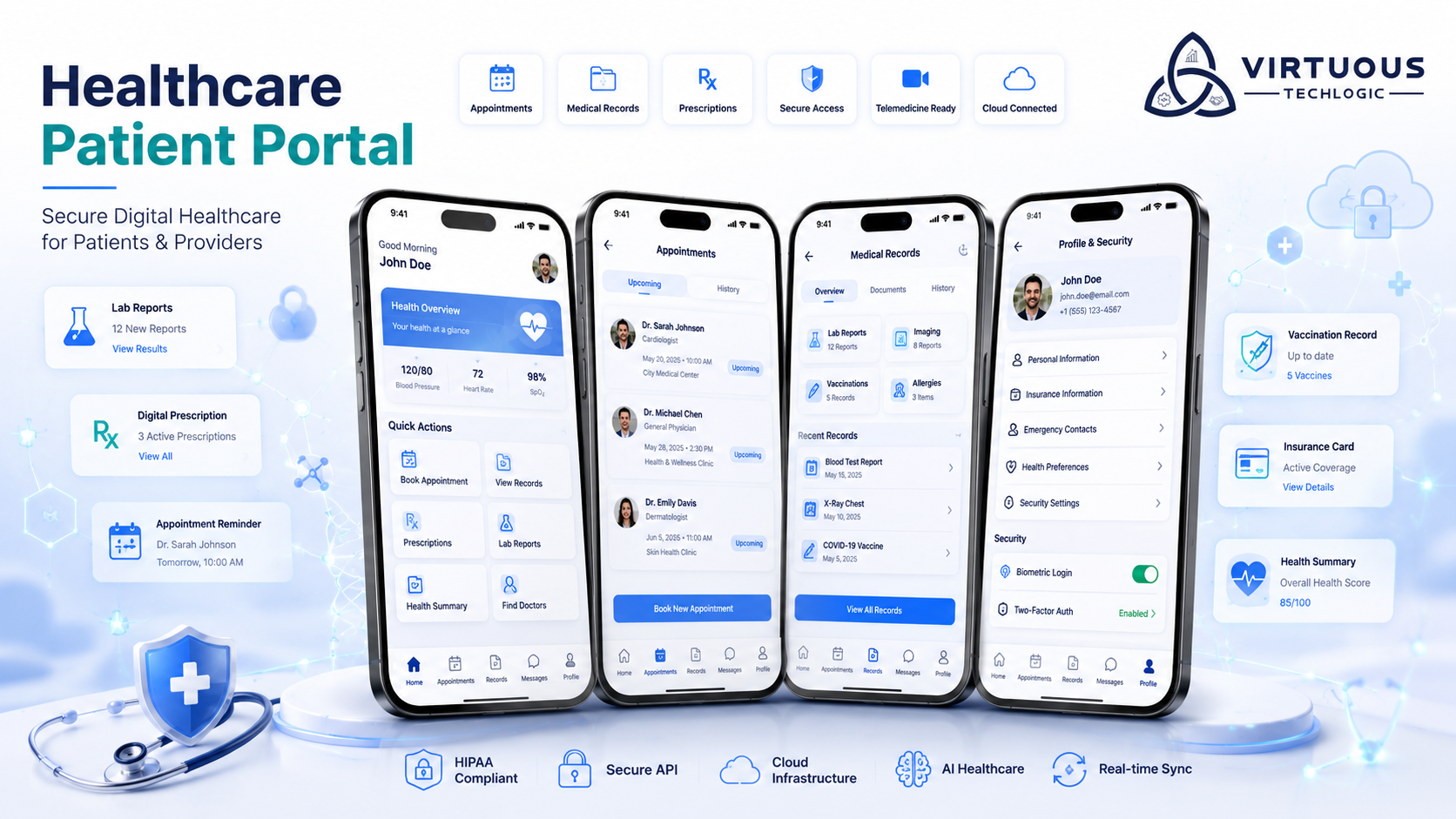 Healthcare Patient Portal: Empowering Patients with Secure Digital Healthcare Access