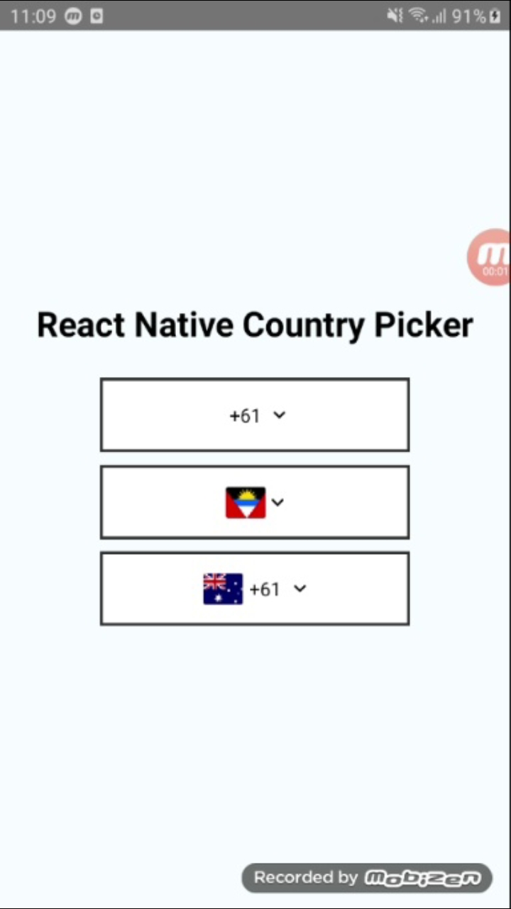 GitHub - vishaldhanotiya/rn-country-picker: Country picker with Country ...
