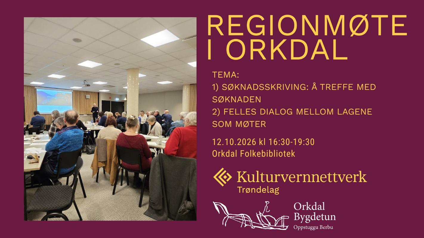 Regionmøte Orkdal Folkebibliotek 