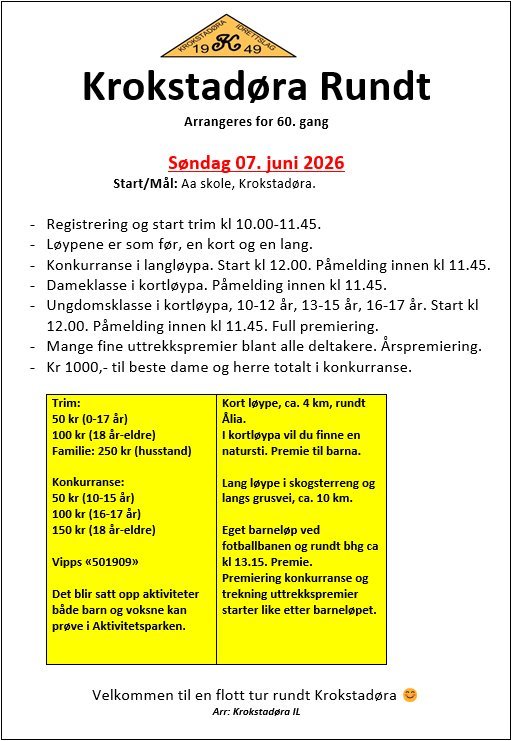 Krokstadøra Rundt
