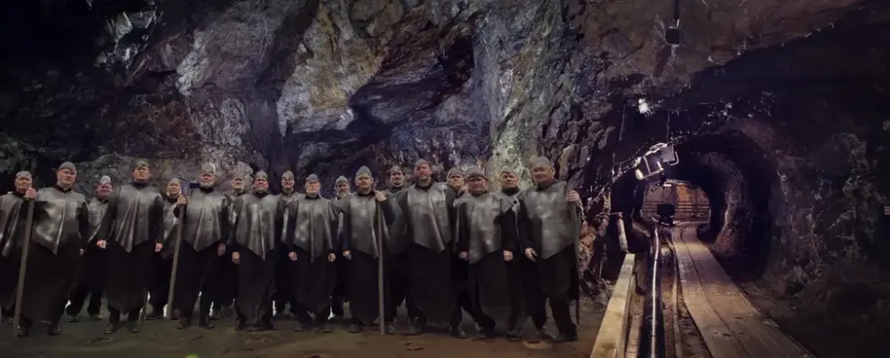 Malmklang i Gammelgruva - konsert med Olavs Menn