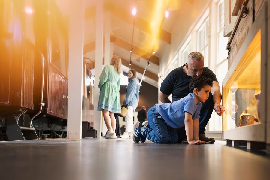 Fra utstillingene ved ORkla Industrimuseum