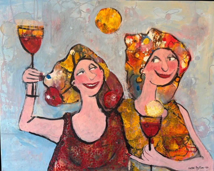 Kunstutstilling med Grethe By Rise