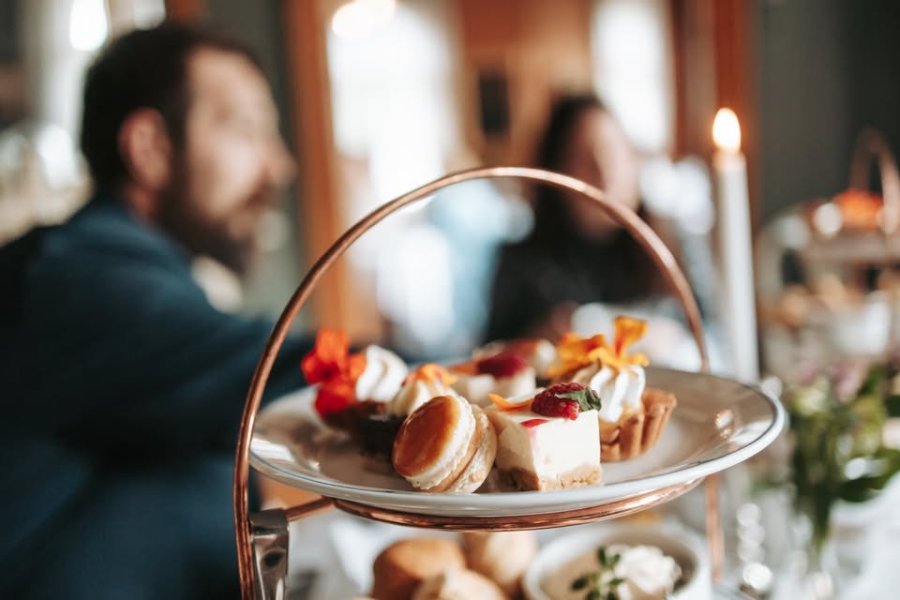 Juleinspirert Late Afternoon Tea på Bårdshaug Herregård