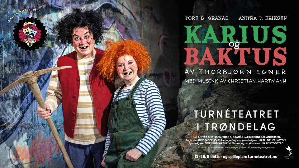 Turnéteatret i Trøndelag: Karius og Baktus
