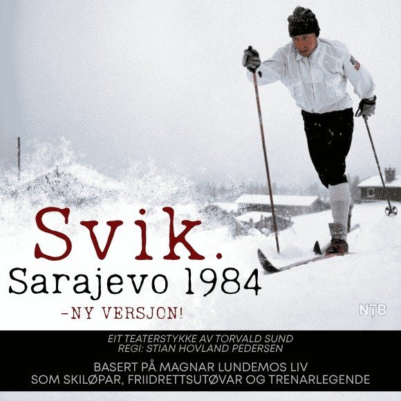 Plakat. Teaterforestilling