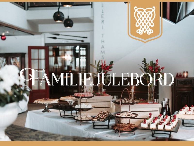 Familiejulebord på Bårdshaug Herregård
