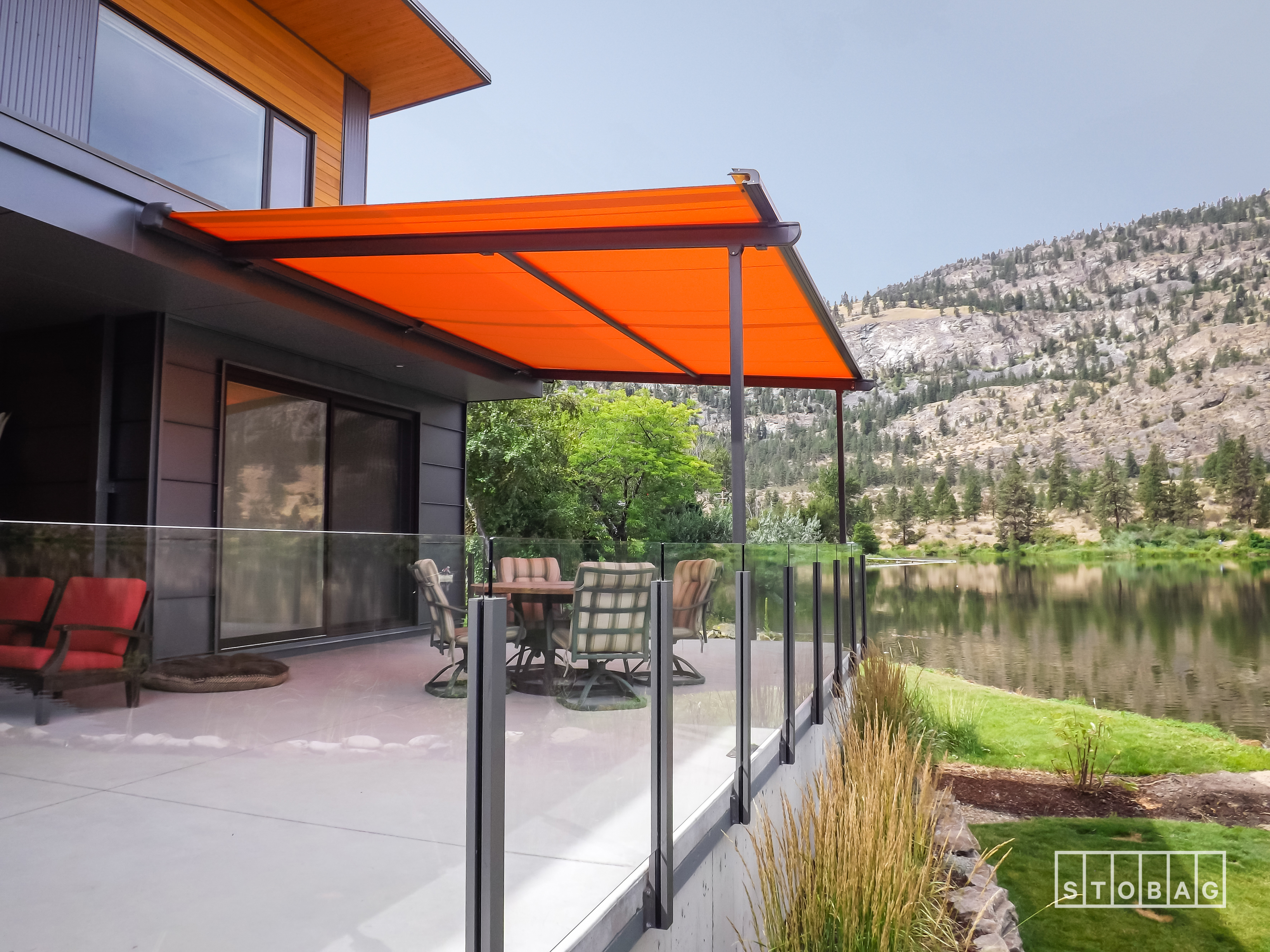 Pergolino patio cover by VistaShades Chilliwack