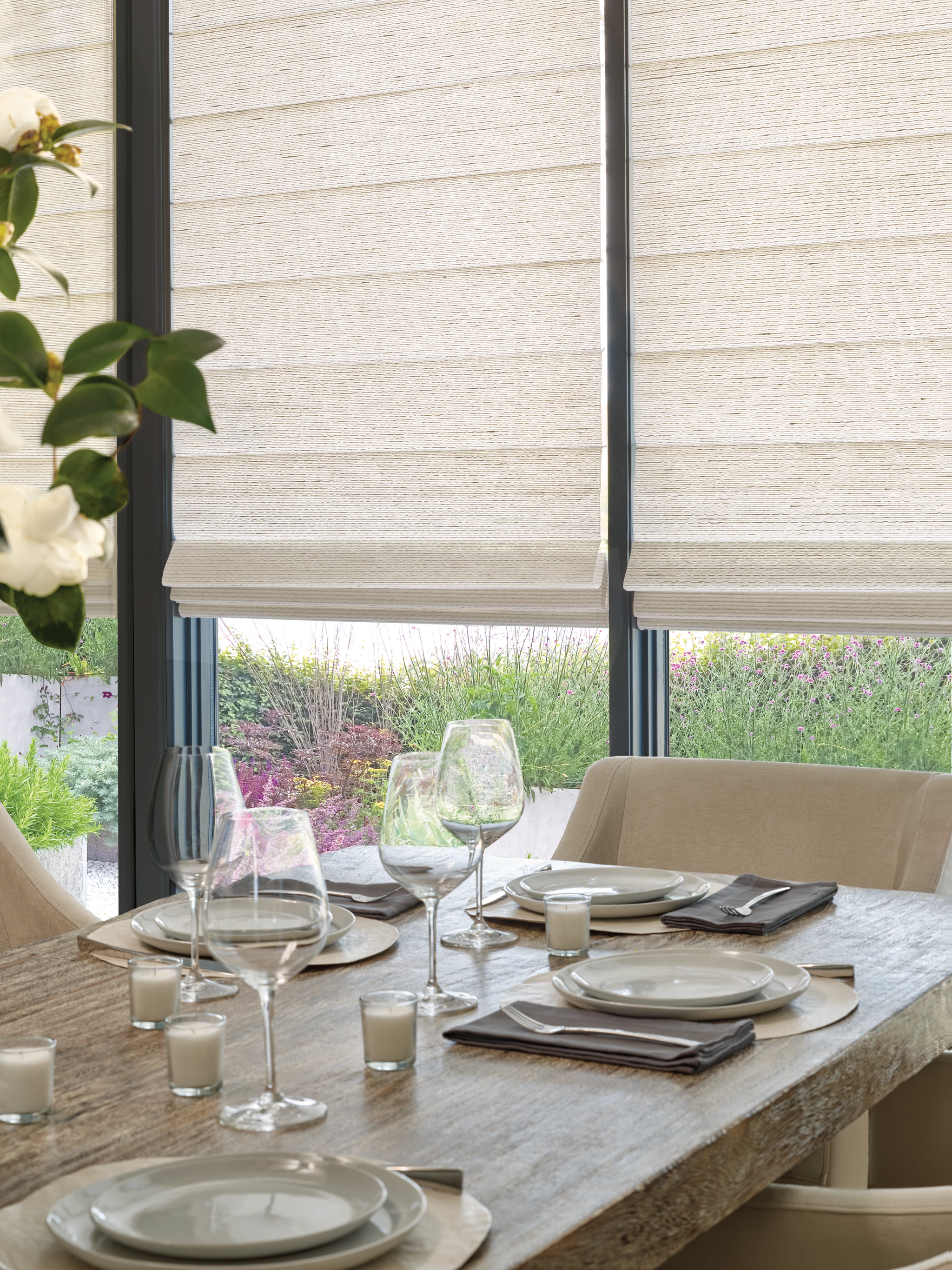 roman shades in Victoria