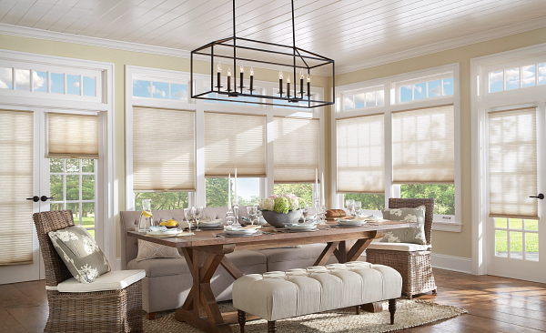 honeyconb cellular shades and blinds in Victoria BC