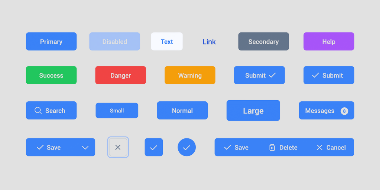Button Styles and Interactions