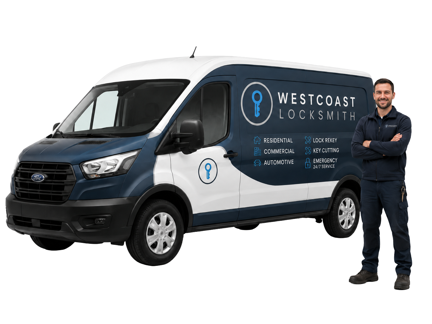 Westcoast Locksmith storefront in Metro Vancouver