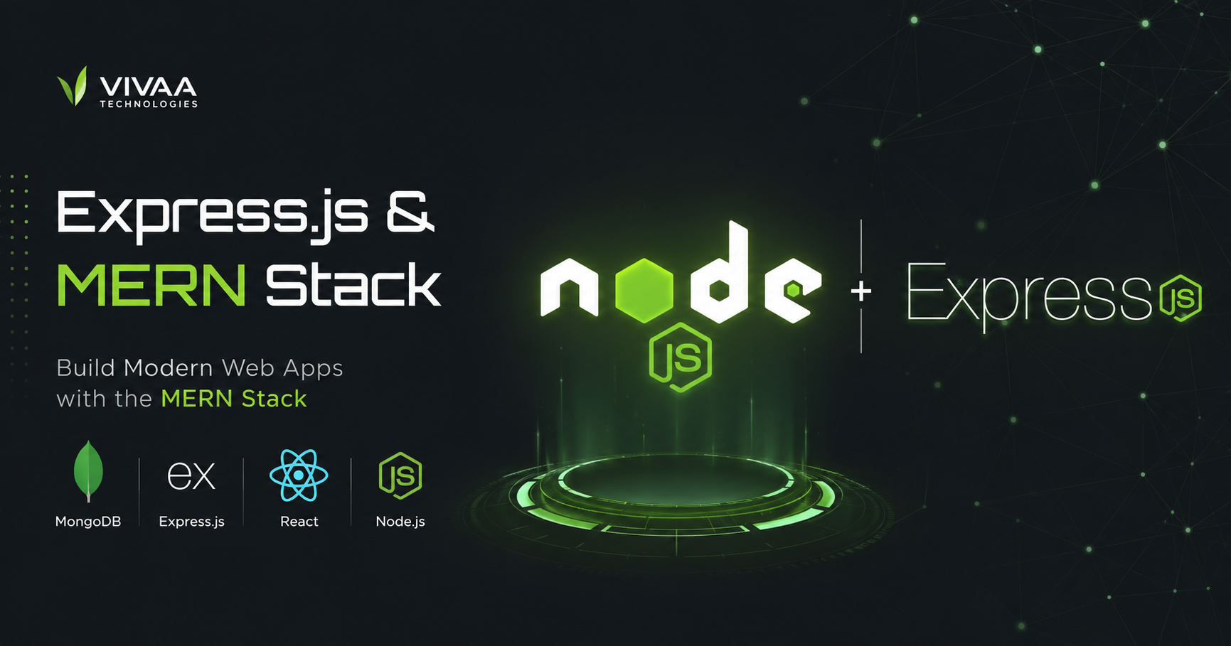 Express.js architecture and role in MERN stack development web application backend.
