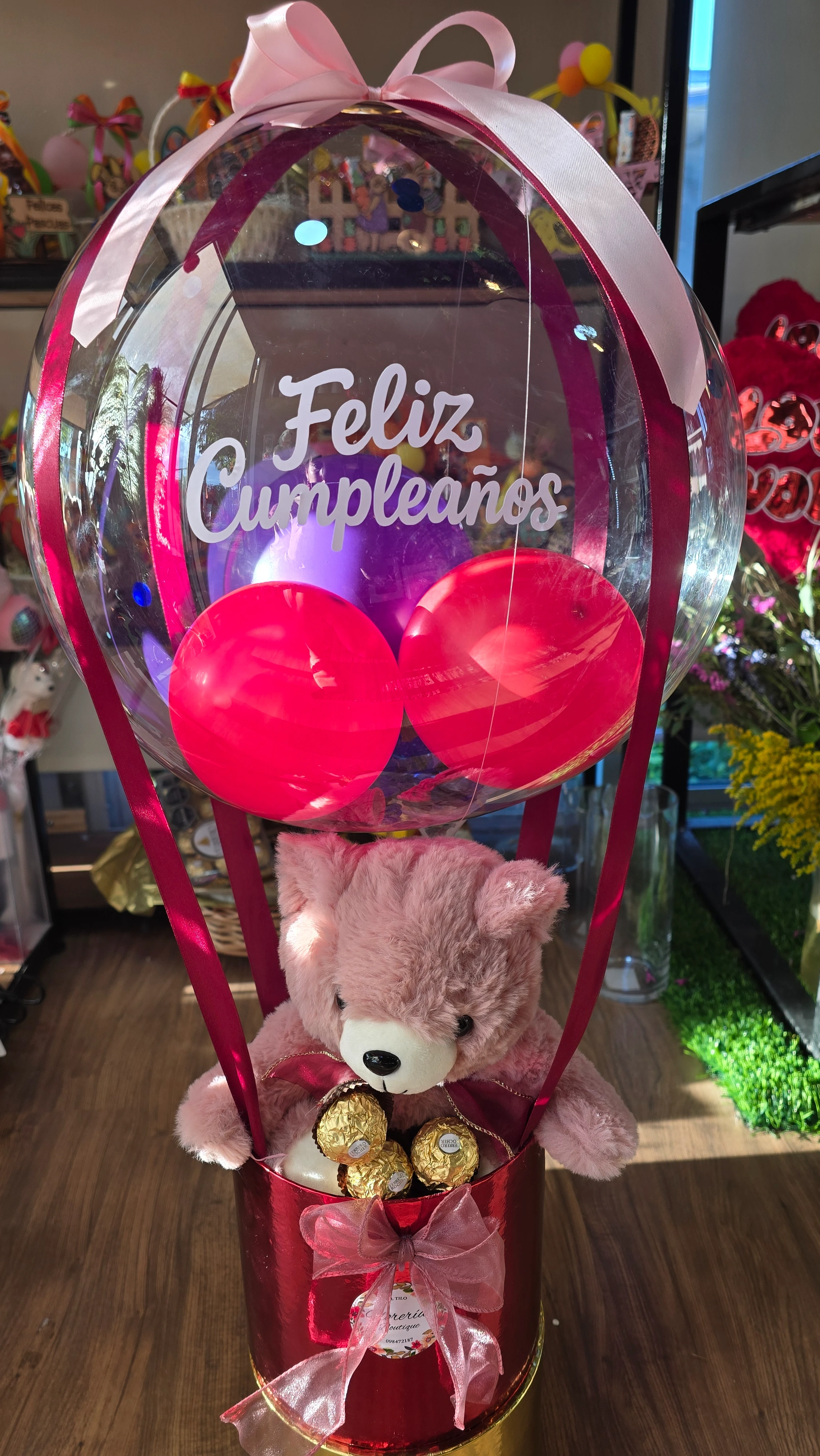 Globos burbuja personalizados 