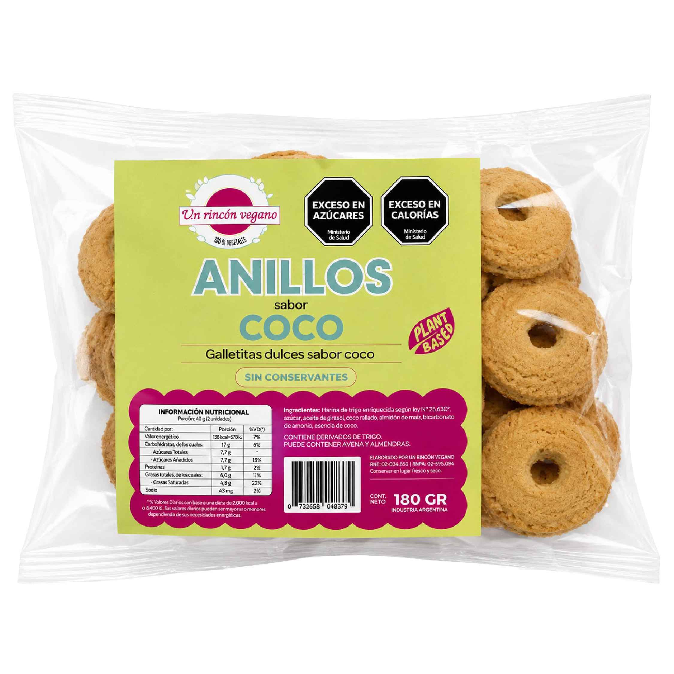 Anillitos de coco